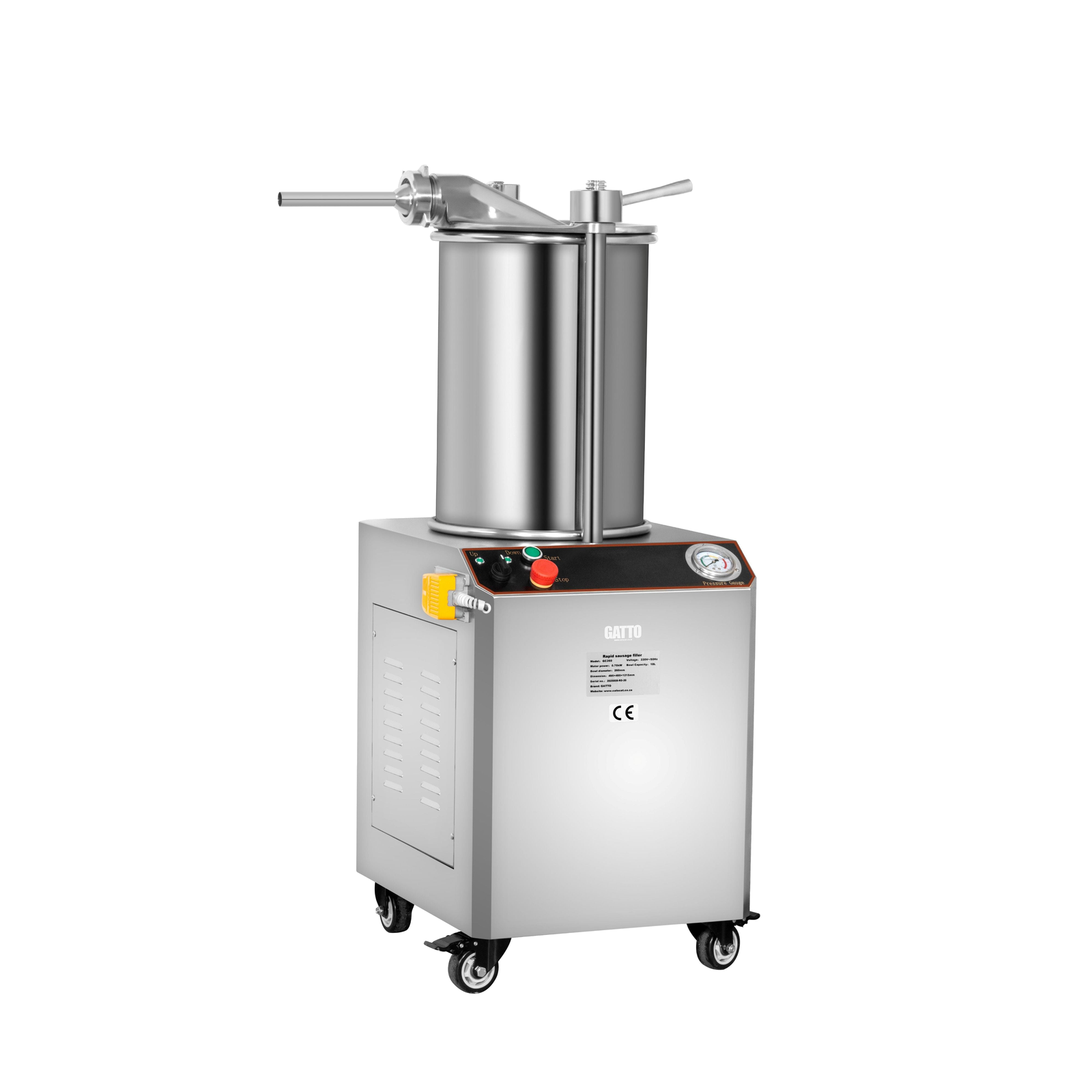 Heavy Duty Hydraulic Sausage Filler - 26Lt — view 1